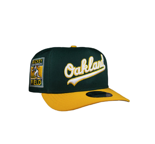 【ALIVE ATHLETICS】　A-FRAME L All Gold New Era Oakland Athletics 50th Anniversary Gold Edition A