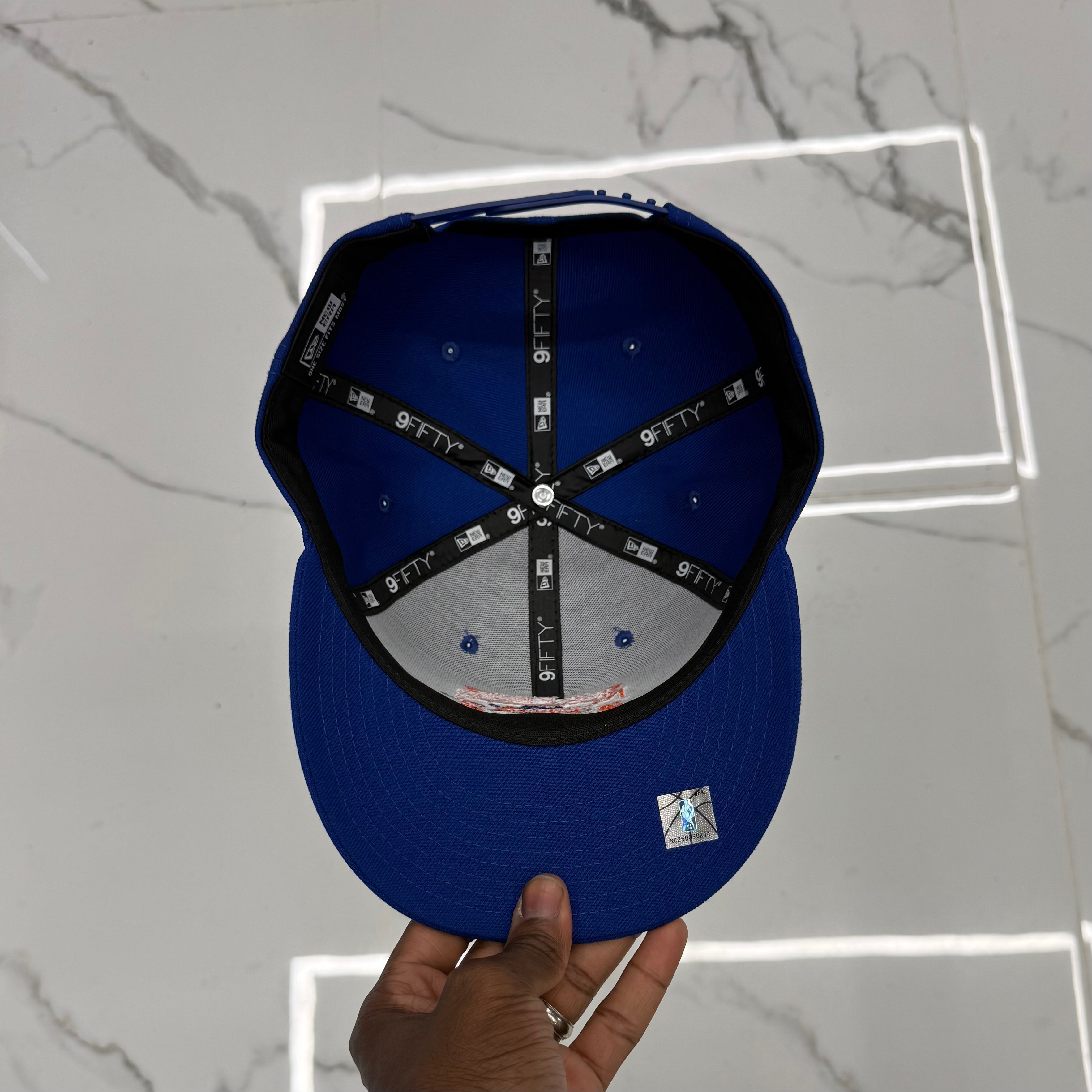 New York Knicks NBA 2026 Finals Royal 950 Classic Snap Back
