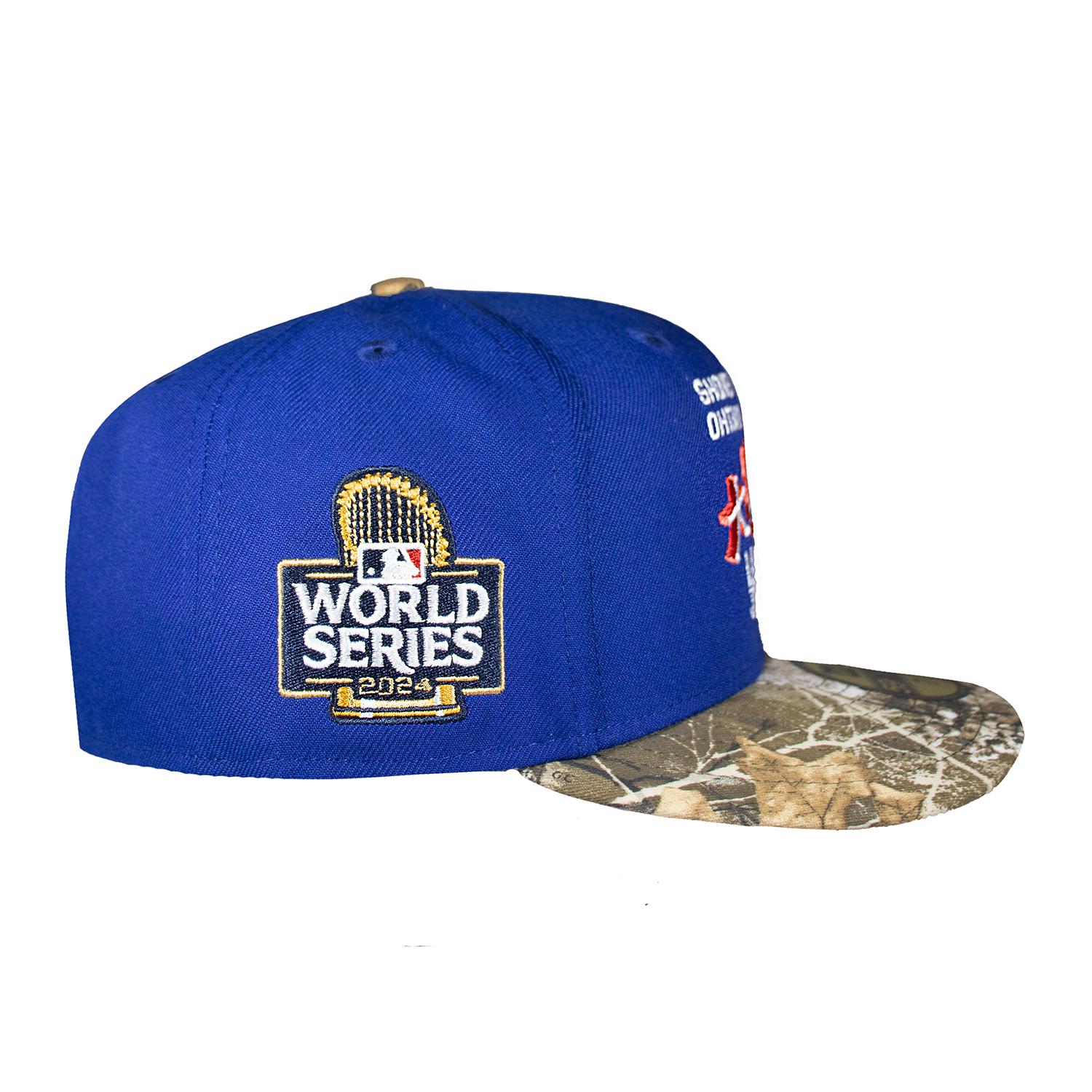 Los Angeles Dodgers Royal Blue and Real Tree OHTANI 2024 World Series