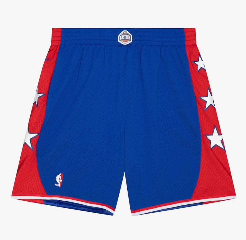 NBA ALL STAR GAME 2004 ROYAL BLUE SHORTS