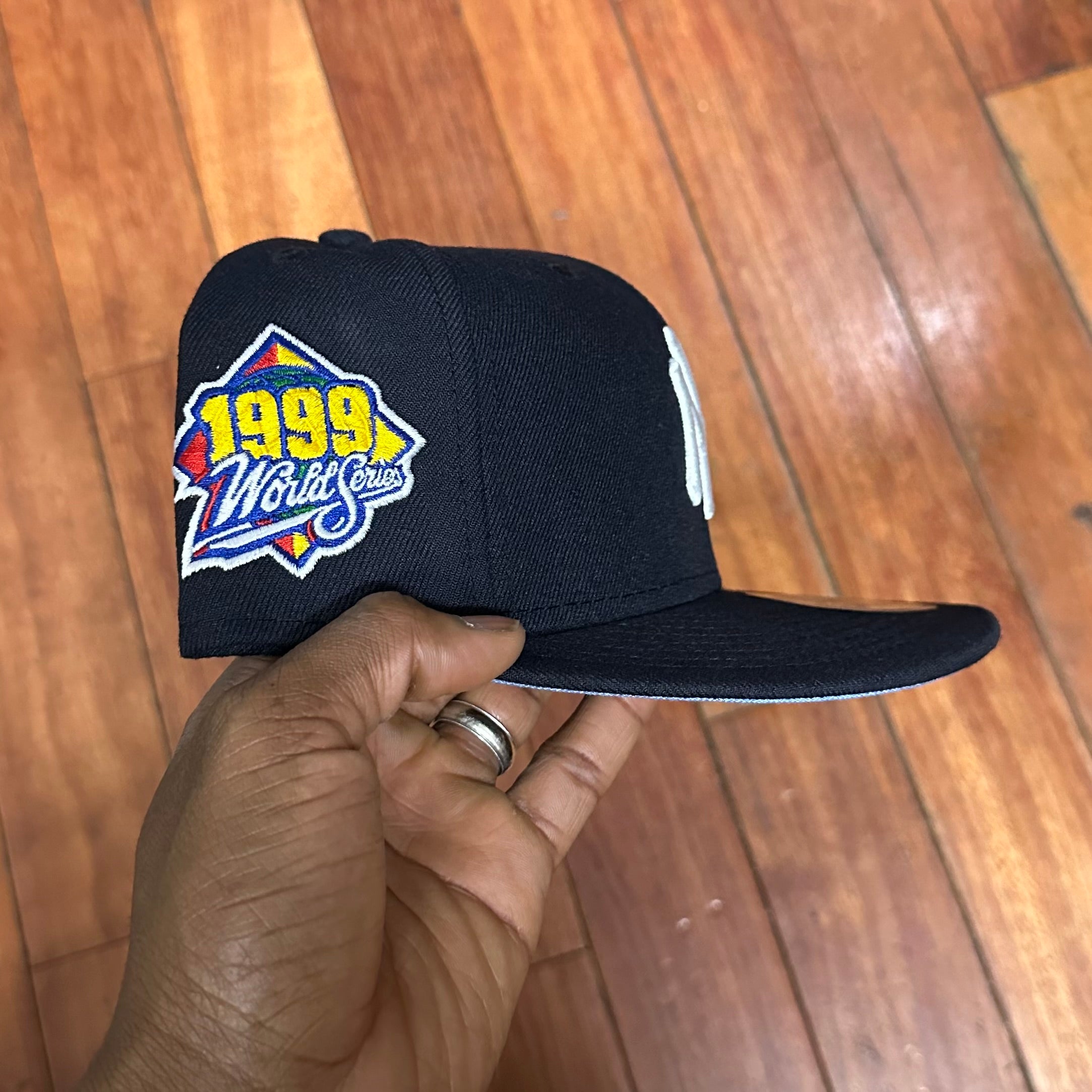 New York Yankees All Navy Blue 1999 Sky Blue UV