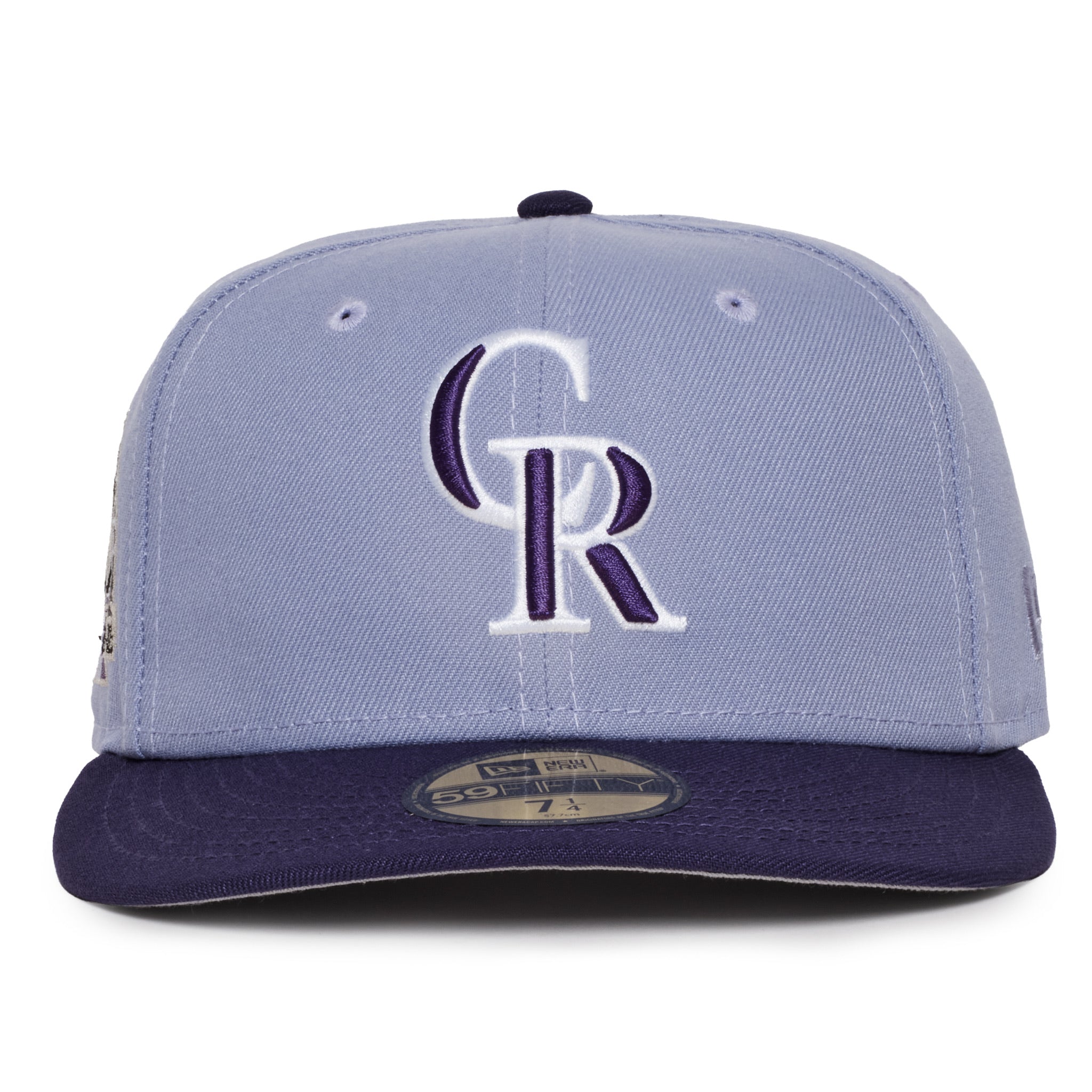 Colorado Rockies Lavender & Purple 30th Anniversary Grey uv