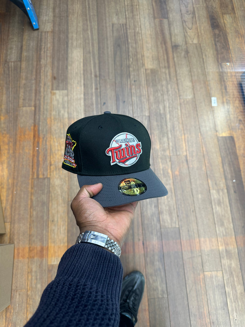 Minnesota Twins Black and Grey 40Th Anniversary