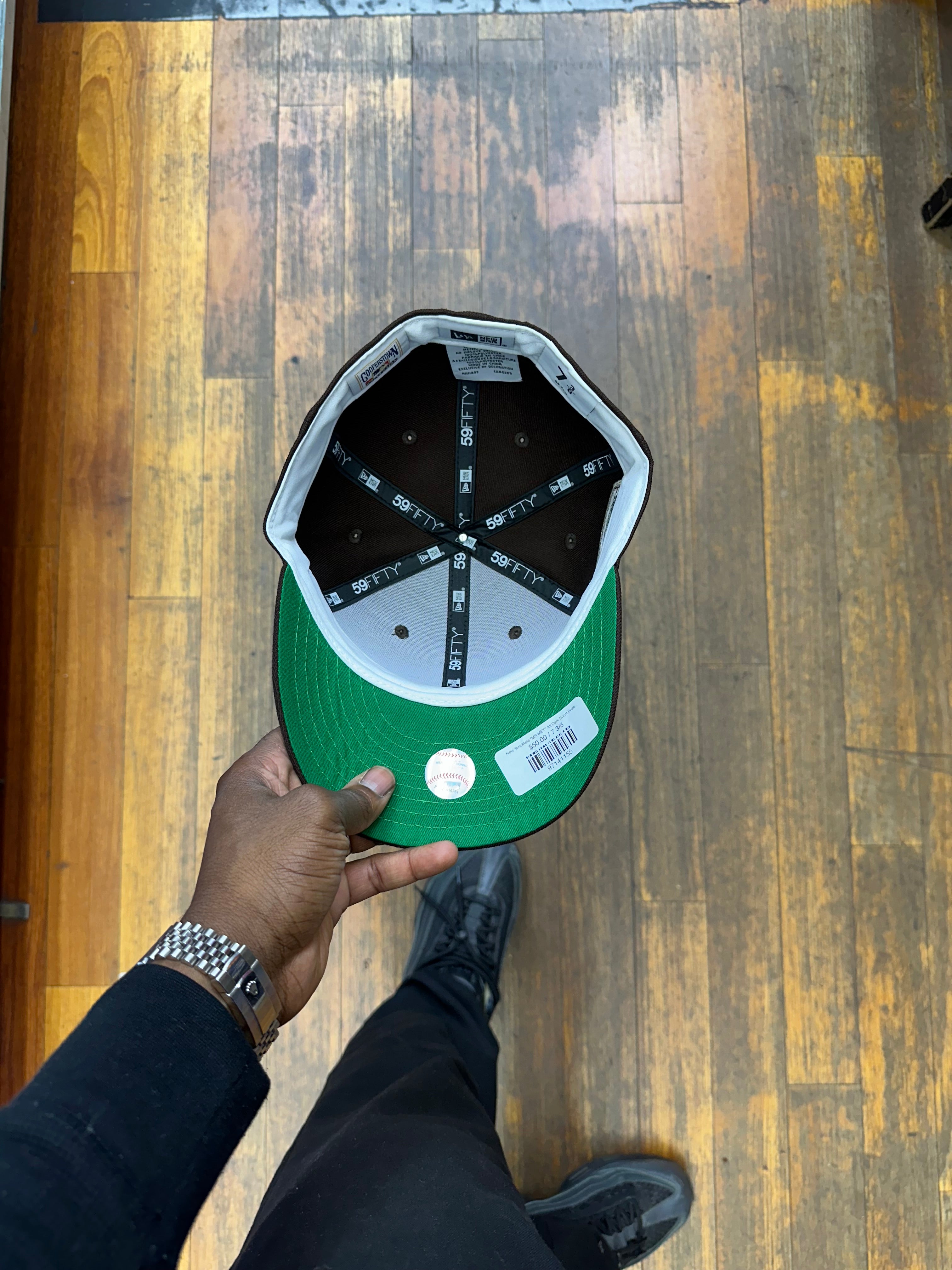 New York Mets "MR MET" All Dark Burnt Brown 1969