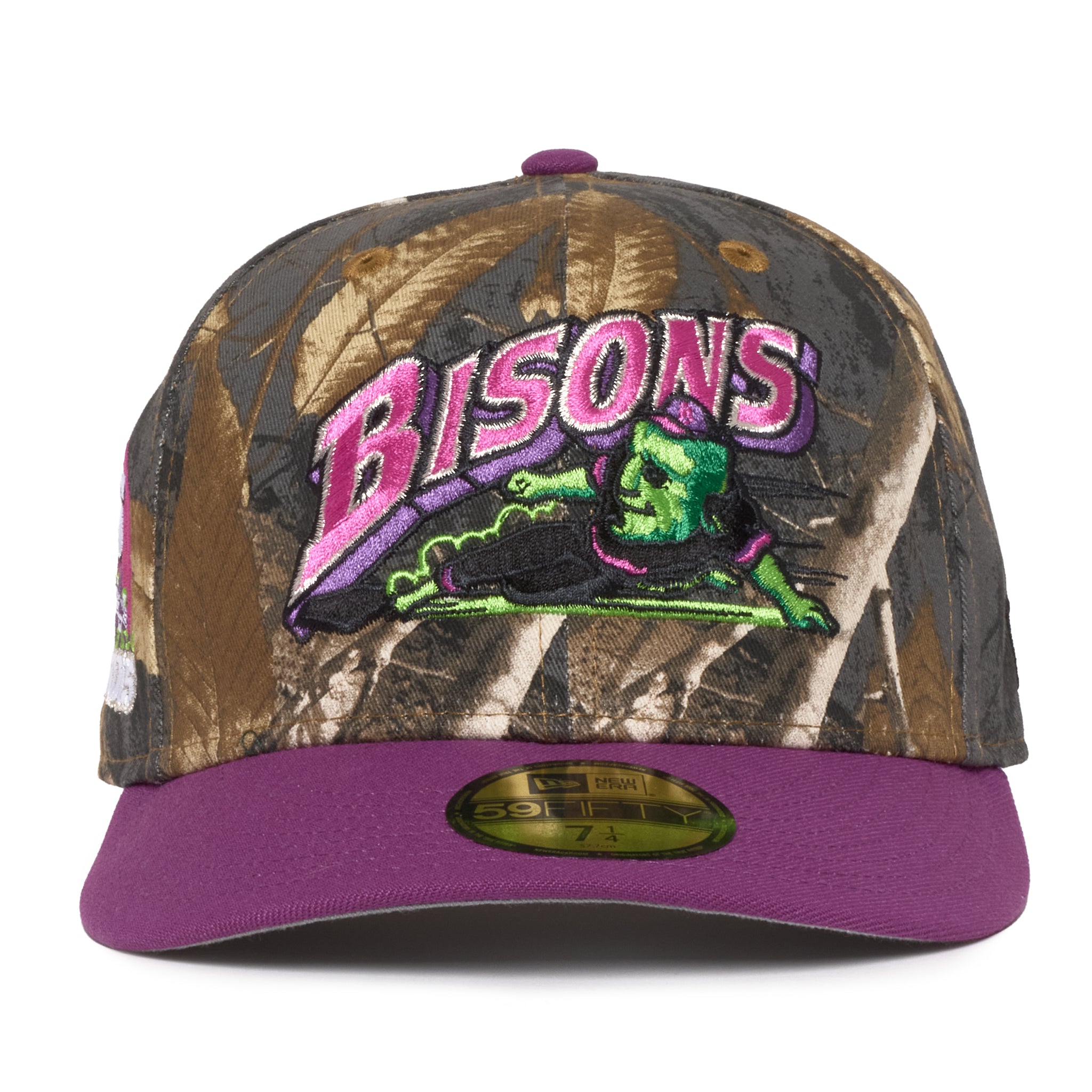 Buffalo Bisons Real Tree & Grape 25th Grey uv