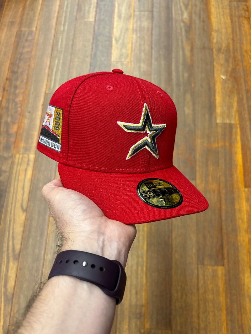 Houston Astros All Red Silver Star 2000 Inaugural