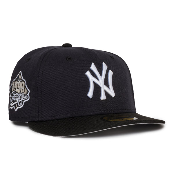 New York Yankees Navy & Black 1999 Silver World Series Grey uv