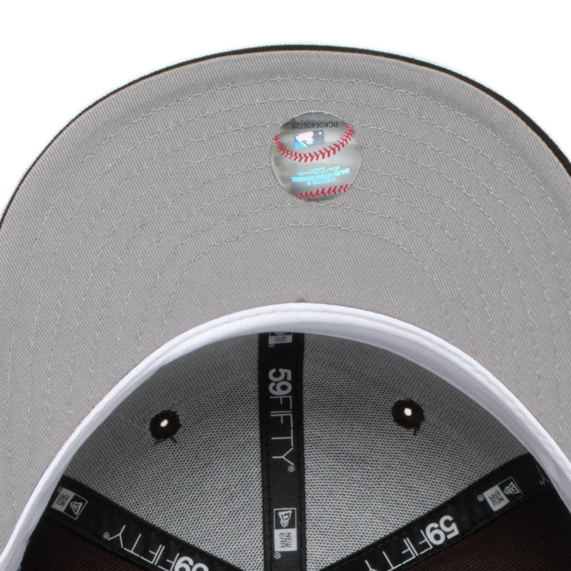 Los Angeles Dodgers Brown and Black Stain Glass 50Th Anniversary