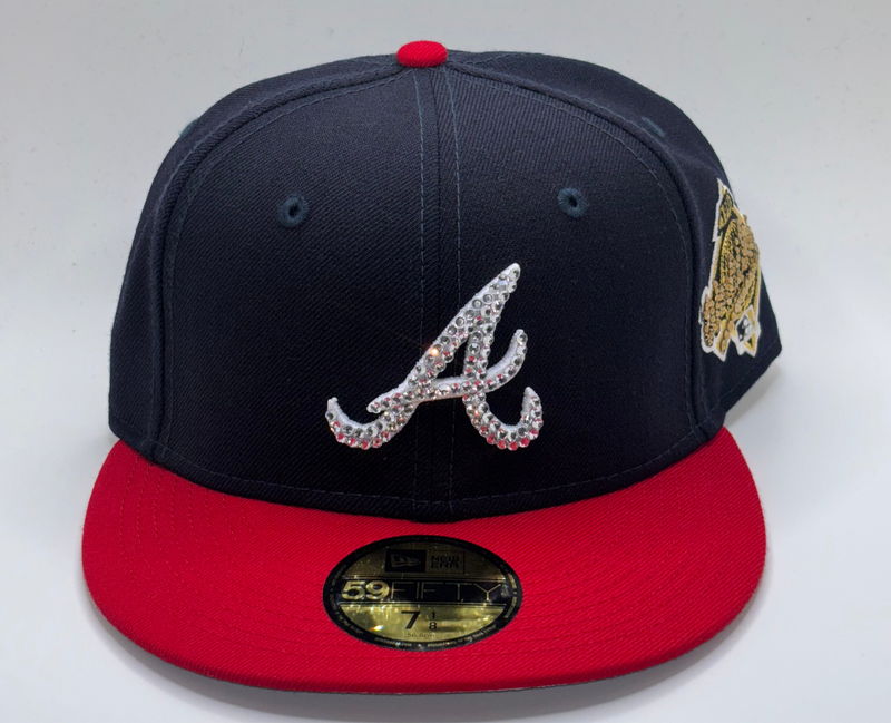 Atlanta Braves Crystallized Fitted World Series 1995