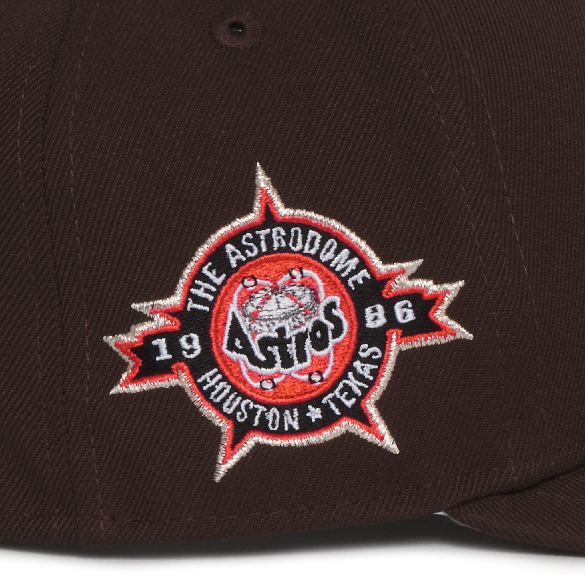 Houston Astros Brown Astrodome Stadium 1986