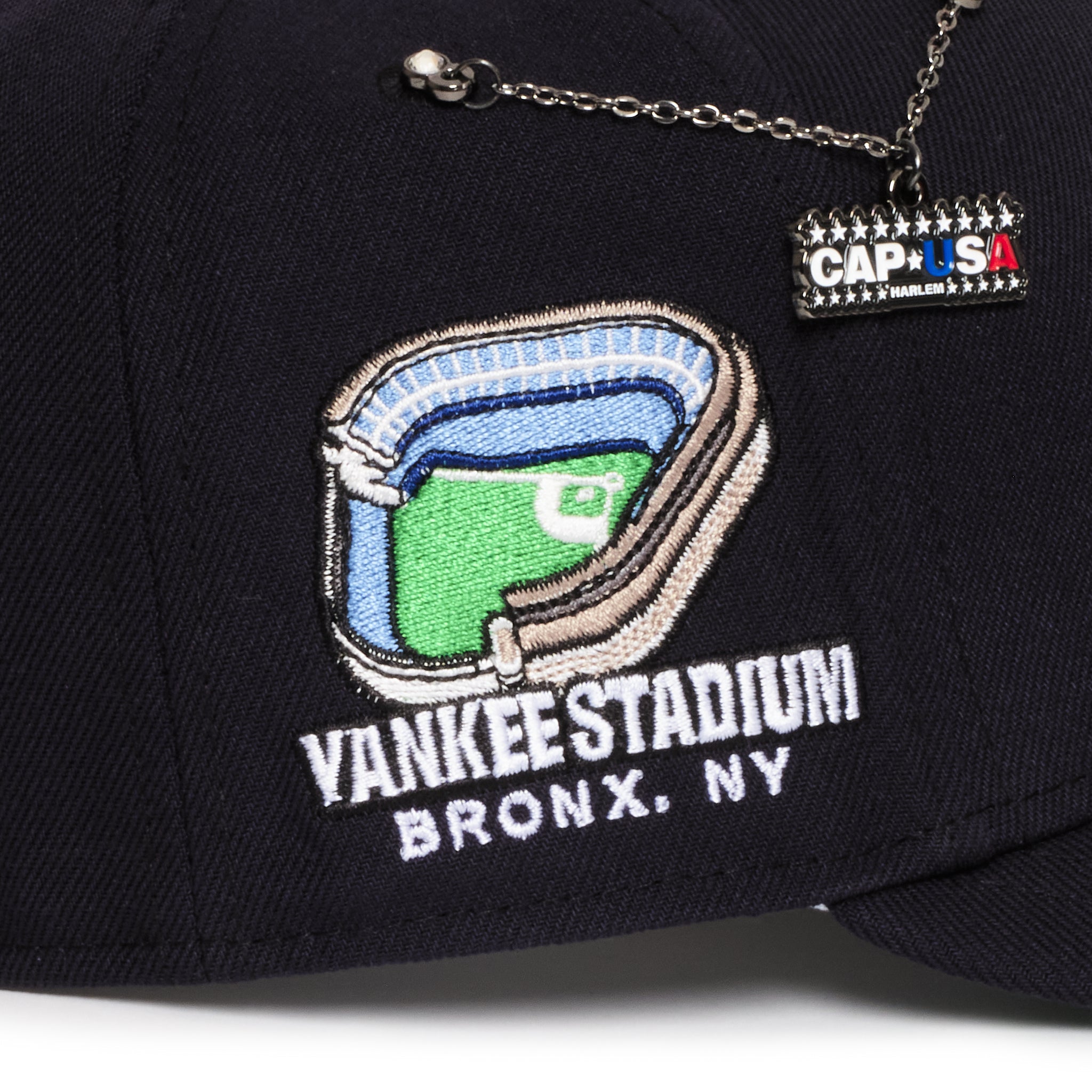 New York Yankees All Navy Stadium Patch Green UV