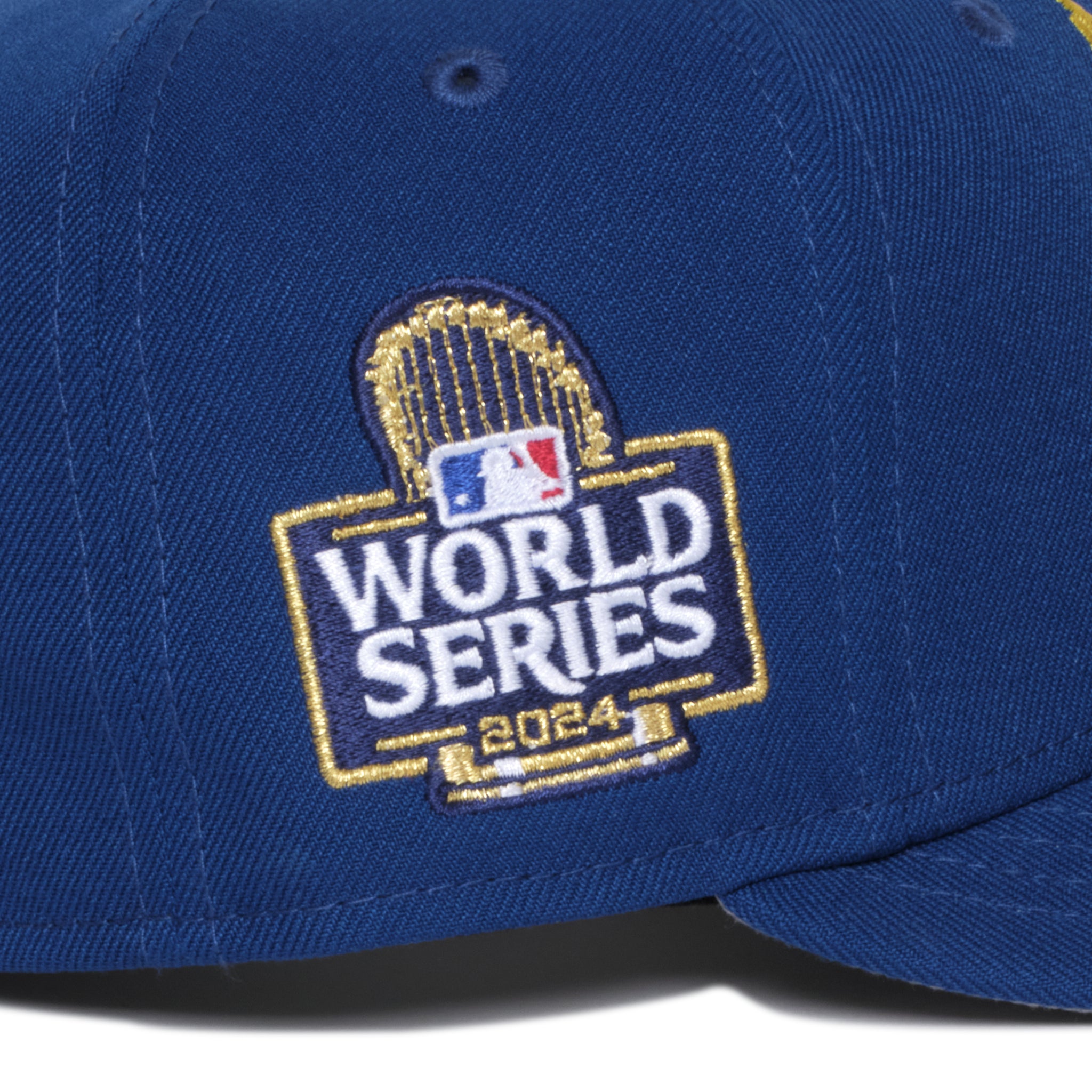 Los Angeles Dodgers Flames Logo Royal Blue 2024 World Series