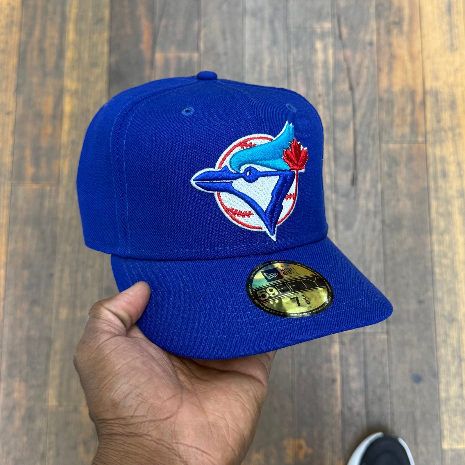 Toronto Blue Jay's Royal Blue Fitted 1993 World Series Green UV