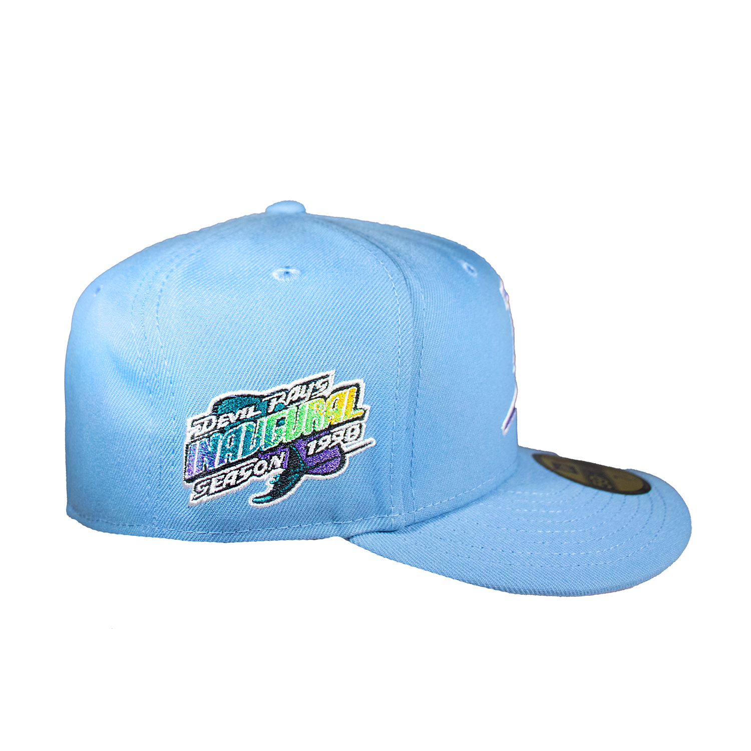 Tampa Bay Rays All Sky Blue Inaugural Seasons Patch