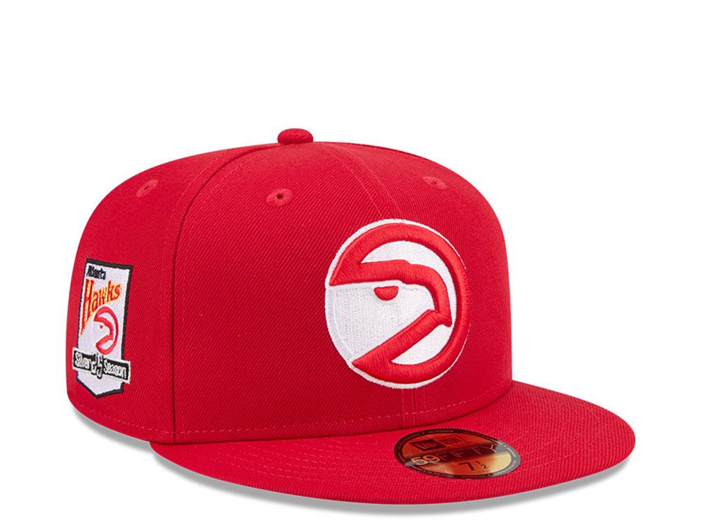 Atlanta Hawks Red 25th Season Grey uv