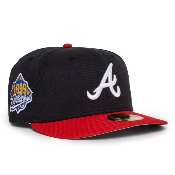 Atlanta Braves Navy & Red 1999 World Series Grey uv