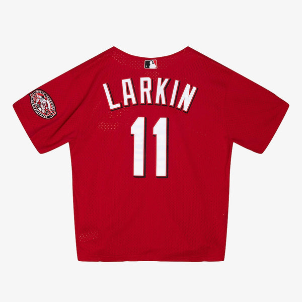 Cincinnati Reds Larkin Button Down Jersey 11