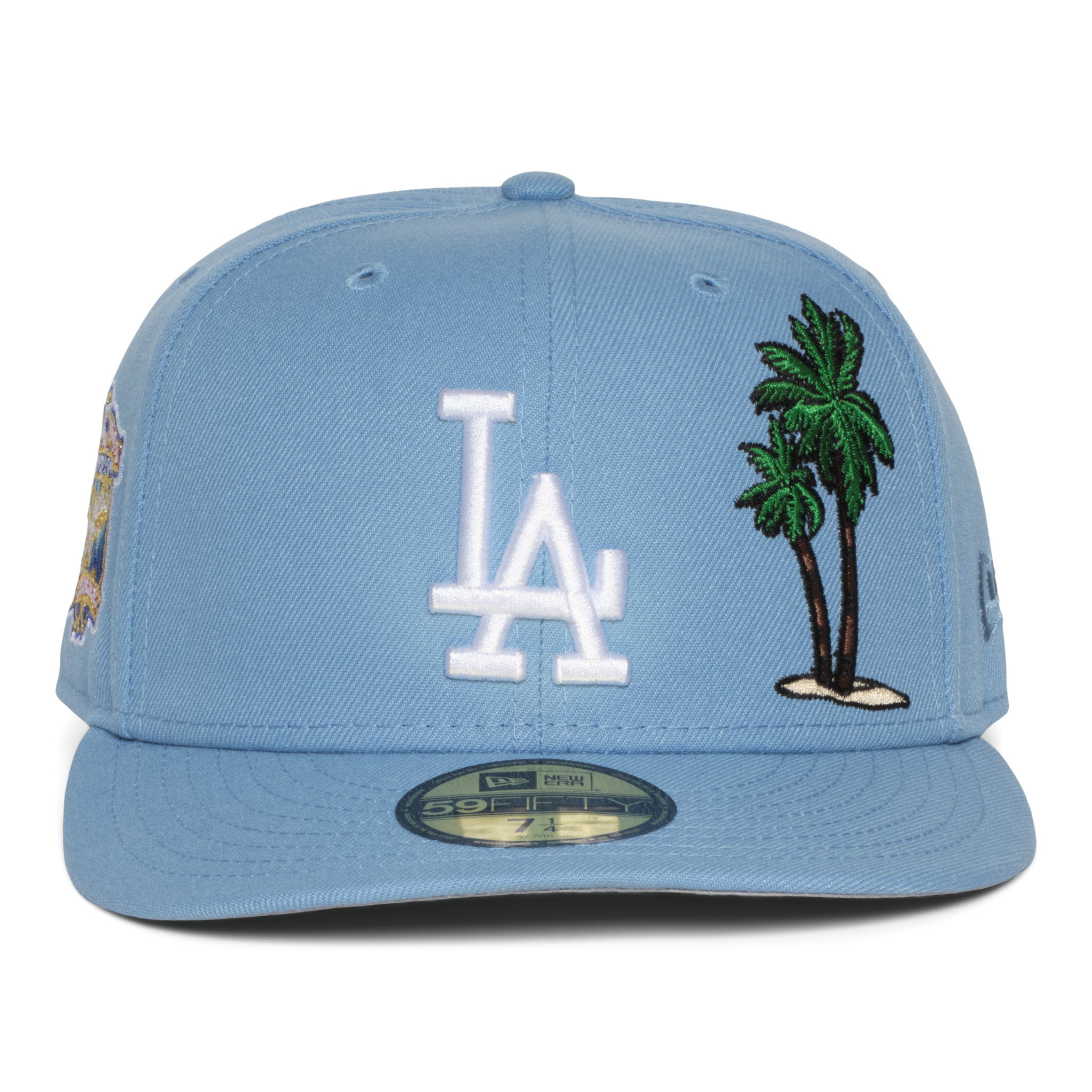 Los Angeles Dodgers Sky Blue Palm Tree 60Th Anniversary