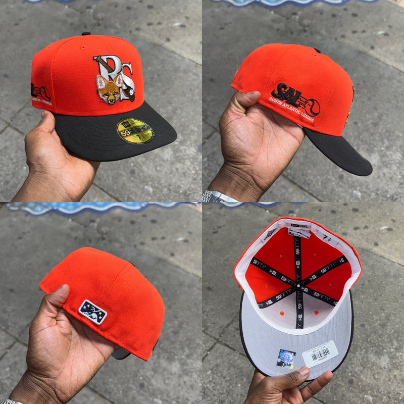 Columbus Redstixx Orange and Black MiLB Southern Atlantic League