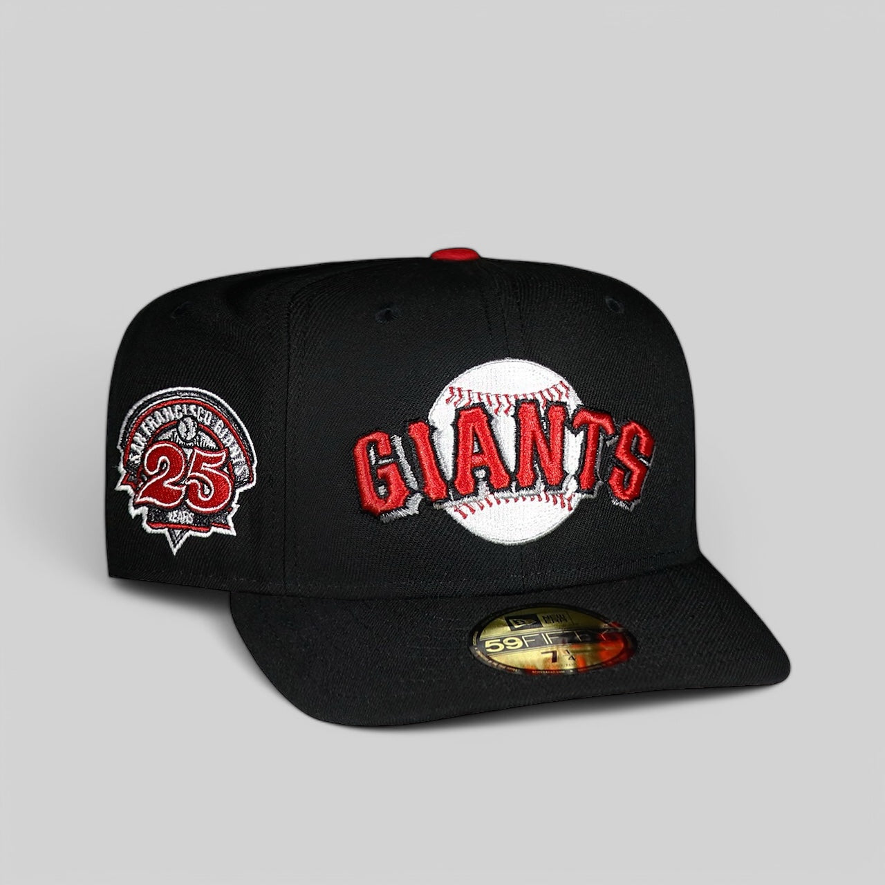 San Francisco Giants All Black w/ Red UV 25 Years