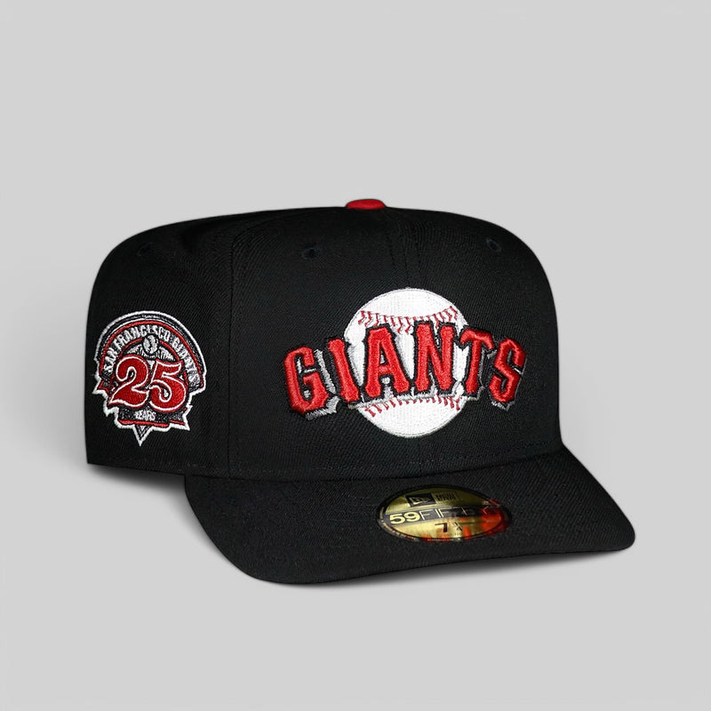 San Fransisco Giants All Black w/ Red UV 25 Years