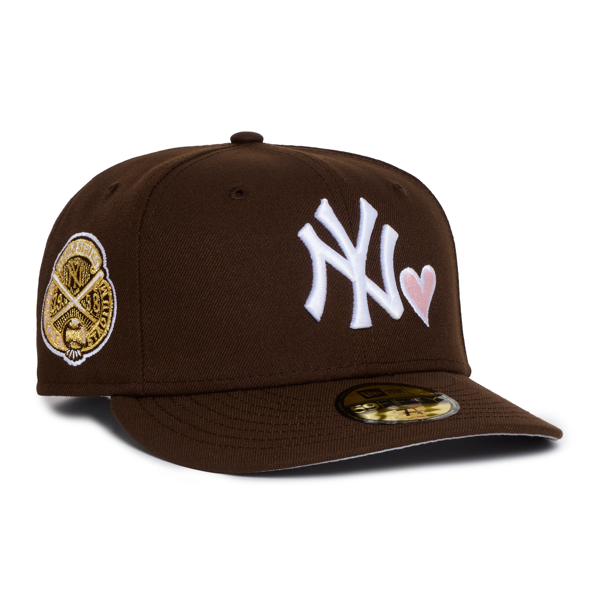 New York Yankees Brown Pink Heart 1938 World Series – CAP USA NYC