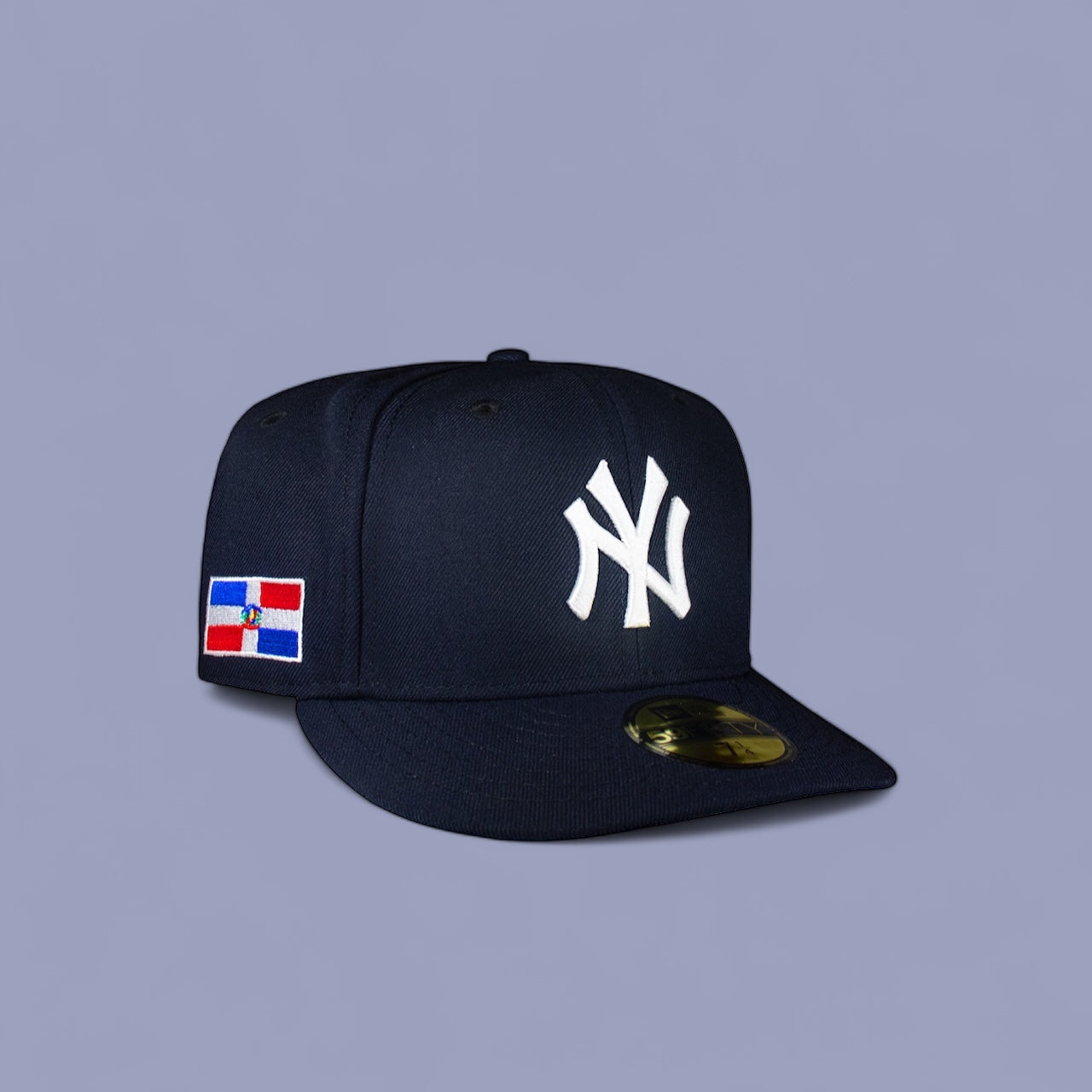New York Yankees All Navy Blue Dominican Republic Flag