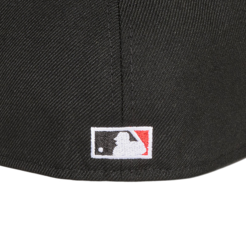 Anaheim Angels Winged Font Logo Red Outline 40Th Anniversary