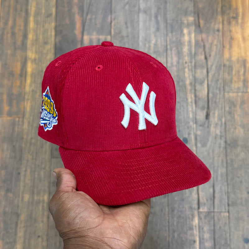 New York Yankees All Red Corduroy 1999 World Series