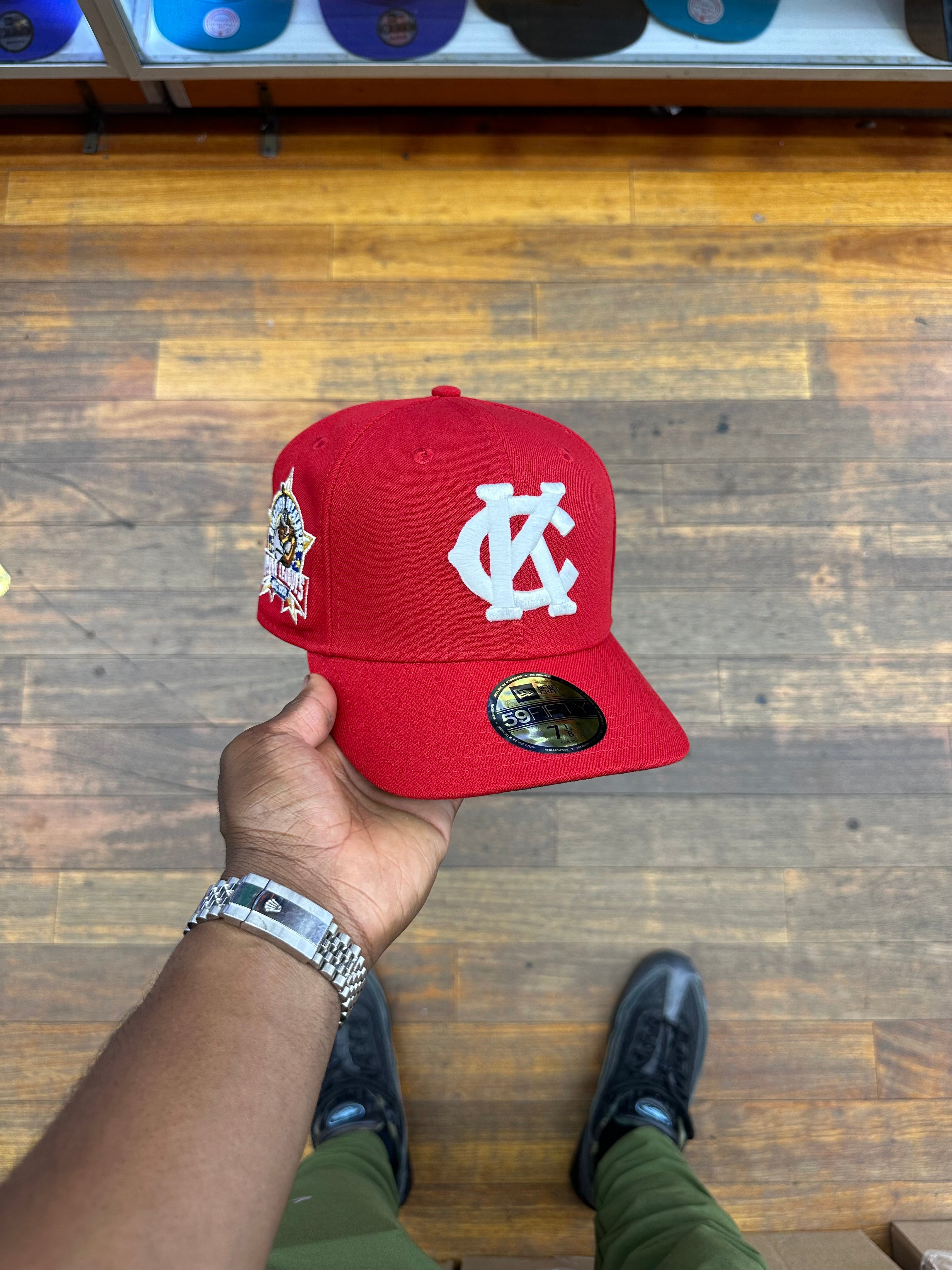 Kansas City Monarchs All Red Green UV Negro Leagues