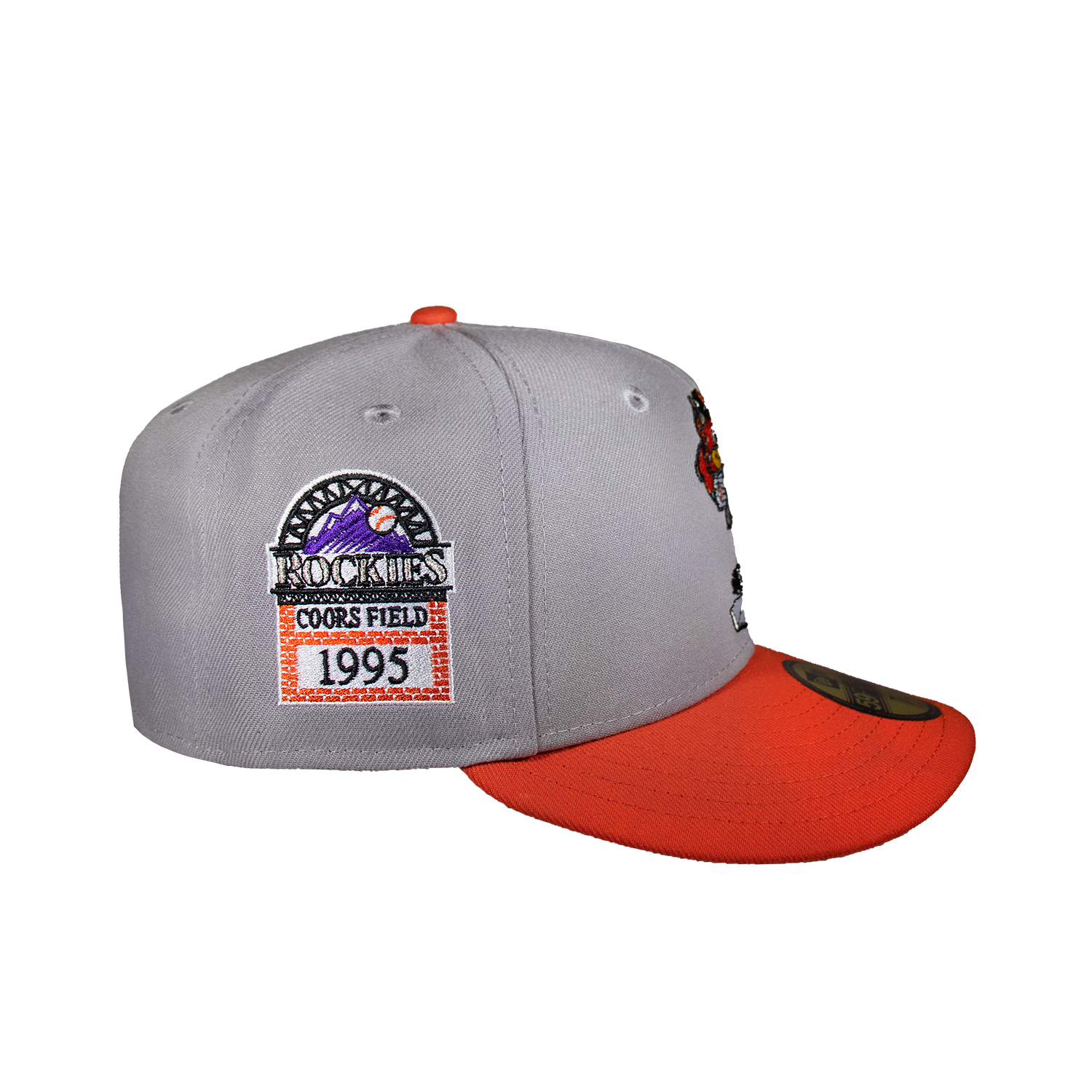 Colorado Rockies Mascot Grey And Orange 1995 Coors Field