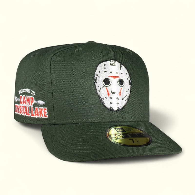Jason Friday The 13Th Seaweed Green 5950 Fitted