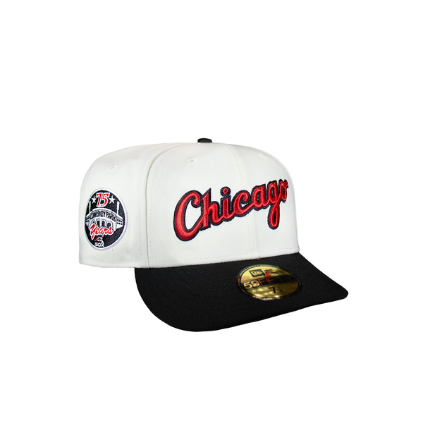 Chicago White Sox Script Creme and Black