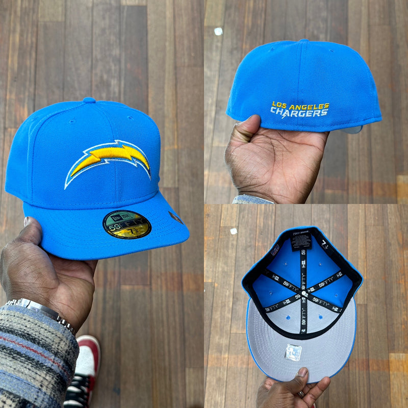 San Diego Chargers Sky Blue yellow Bolt