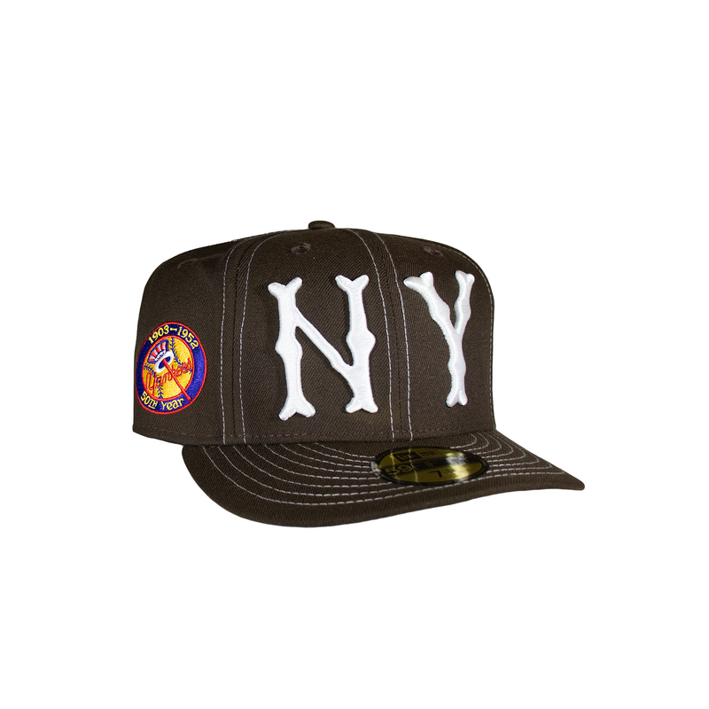 New York Highlanders Brown Contrast Stitching 50Th Anniversary