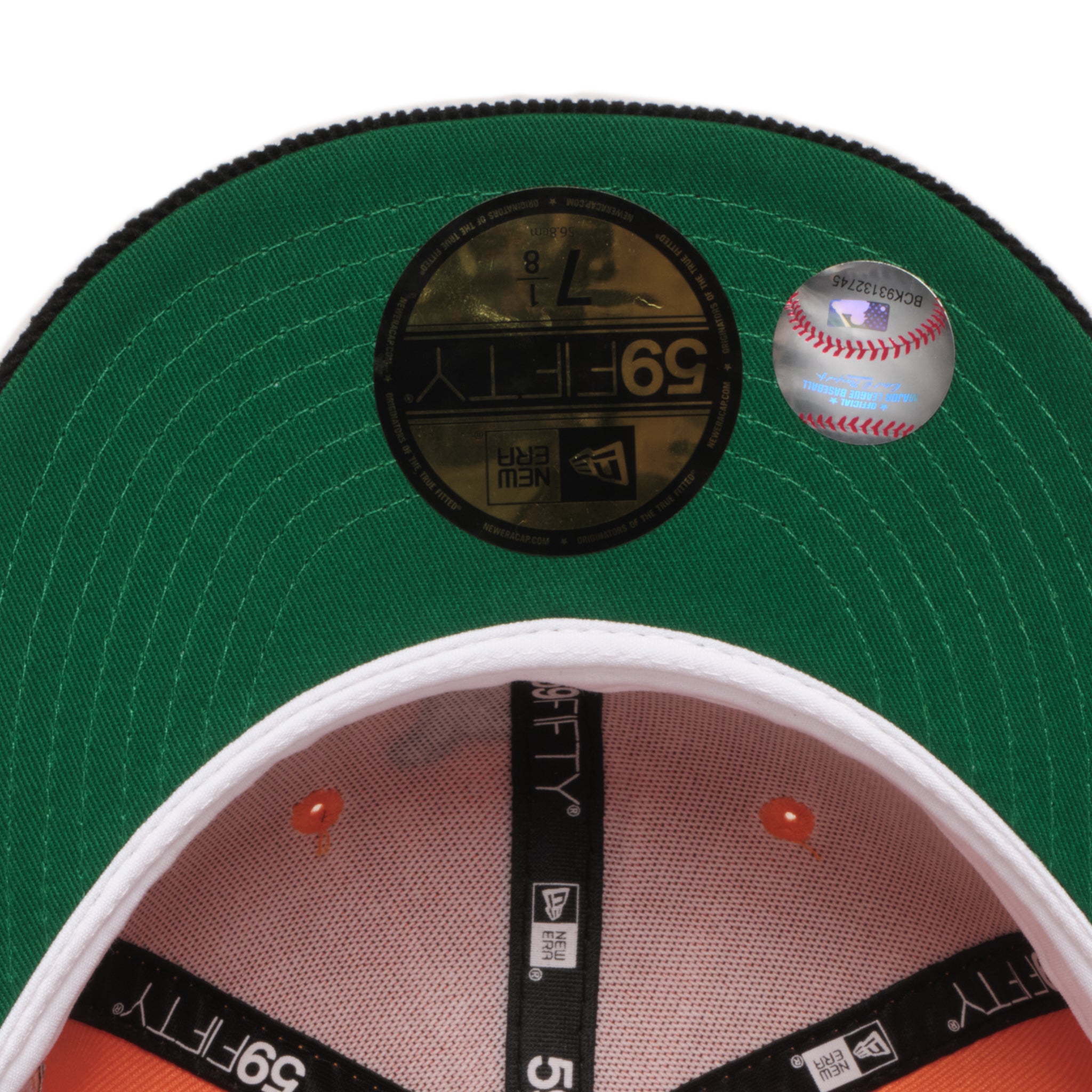 Los Angeles Angels Orange and Black Corduroy 50 Years