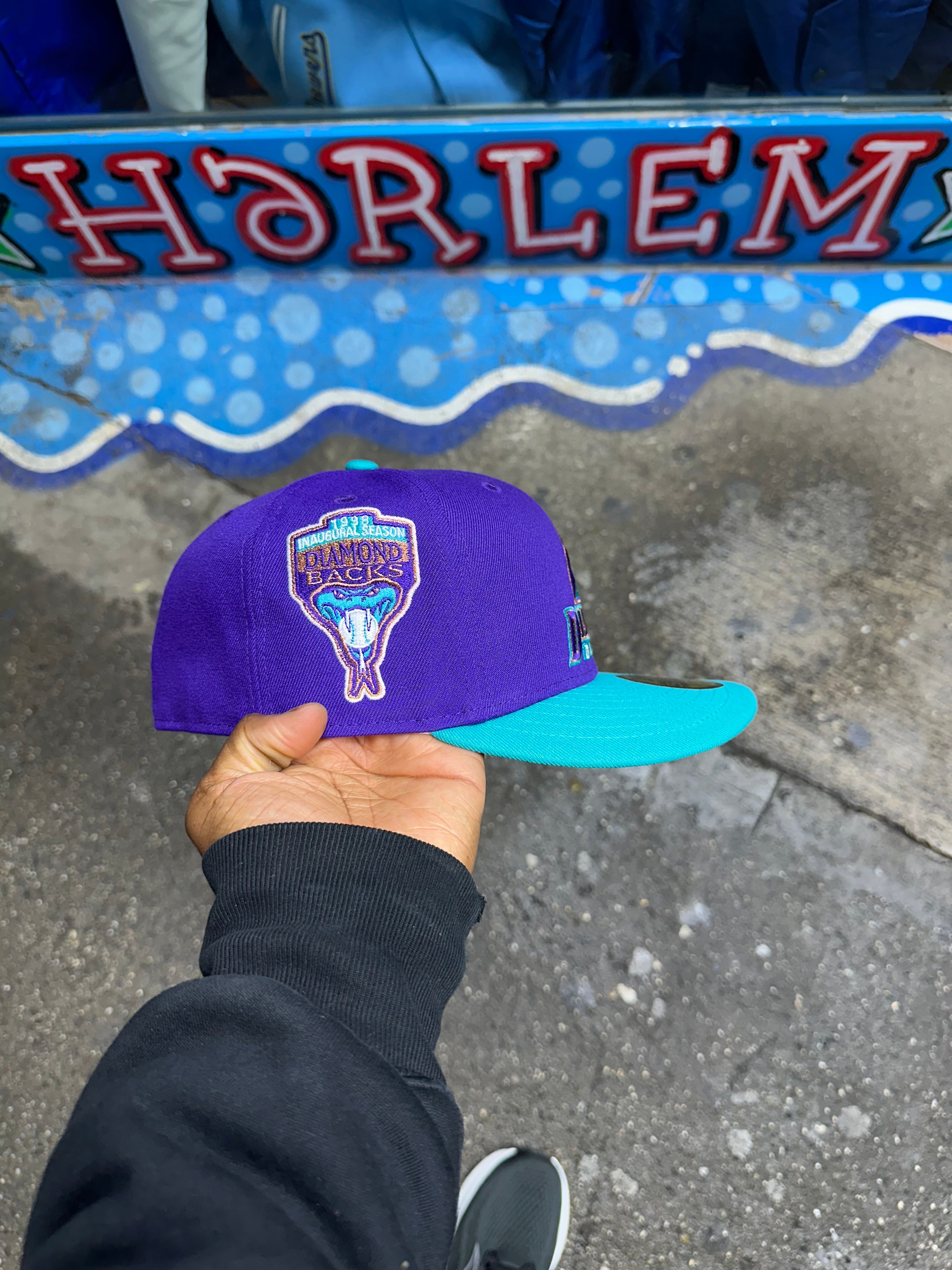 Arizona Diamond Backs Purple and Teal 1998 Inaugural