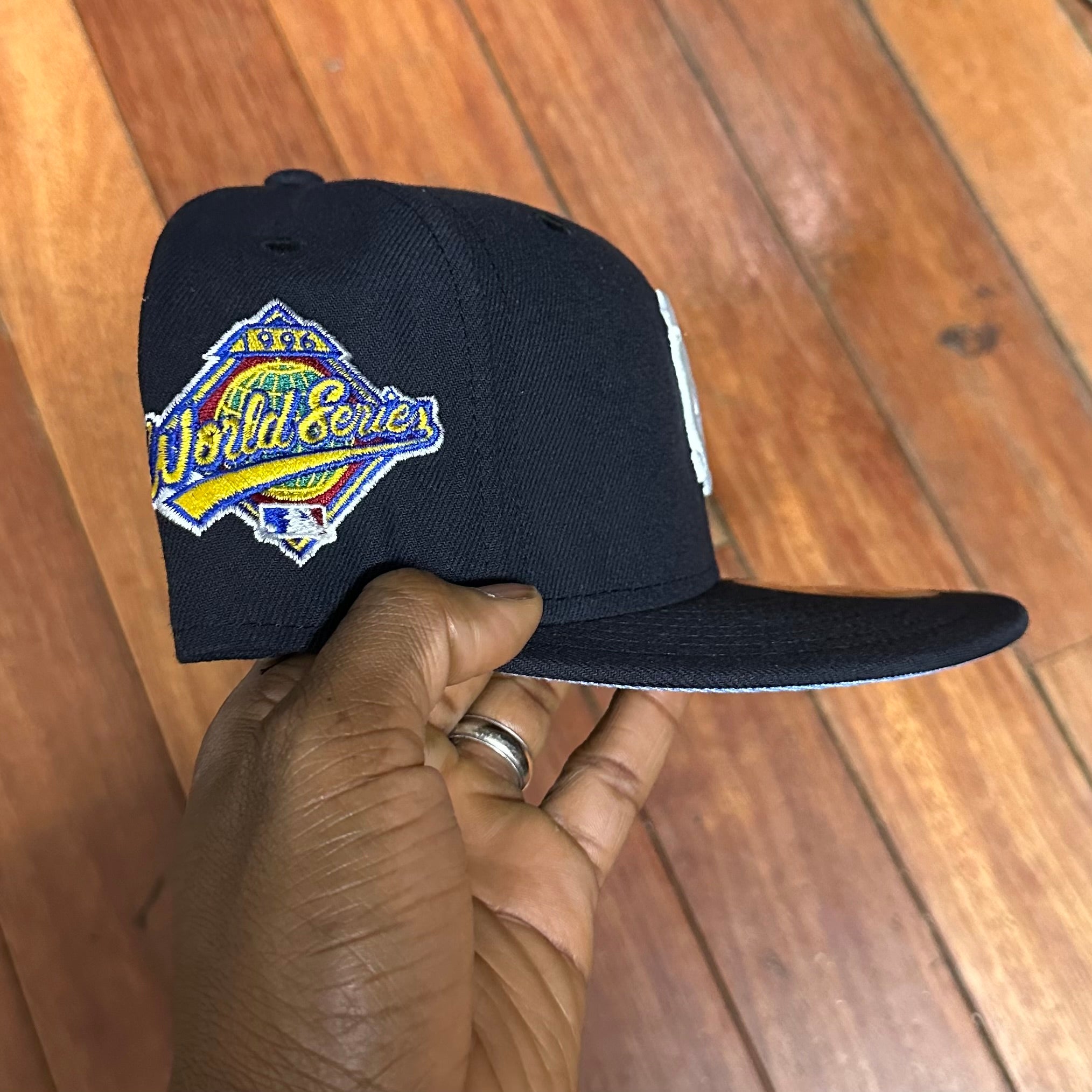 New York Yankees Navy Sky Blue UV 1996 WS