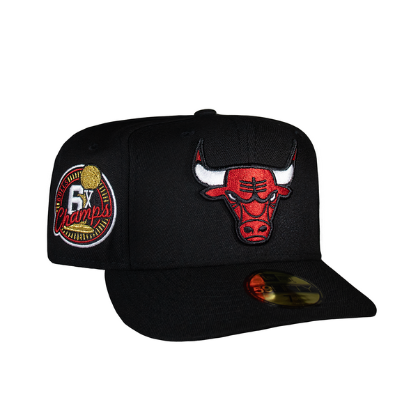 Chicago Bulls All Black 6X Champions