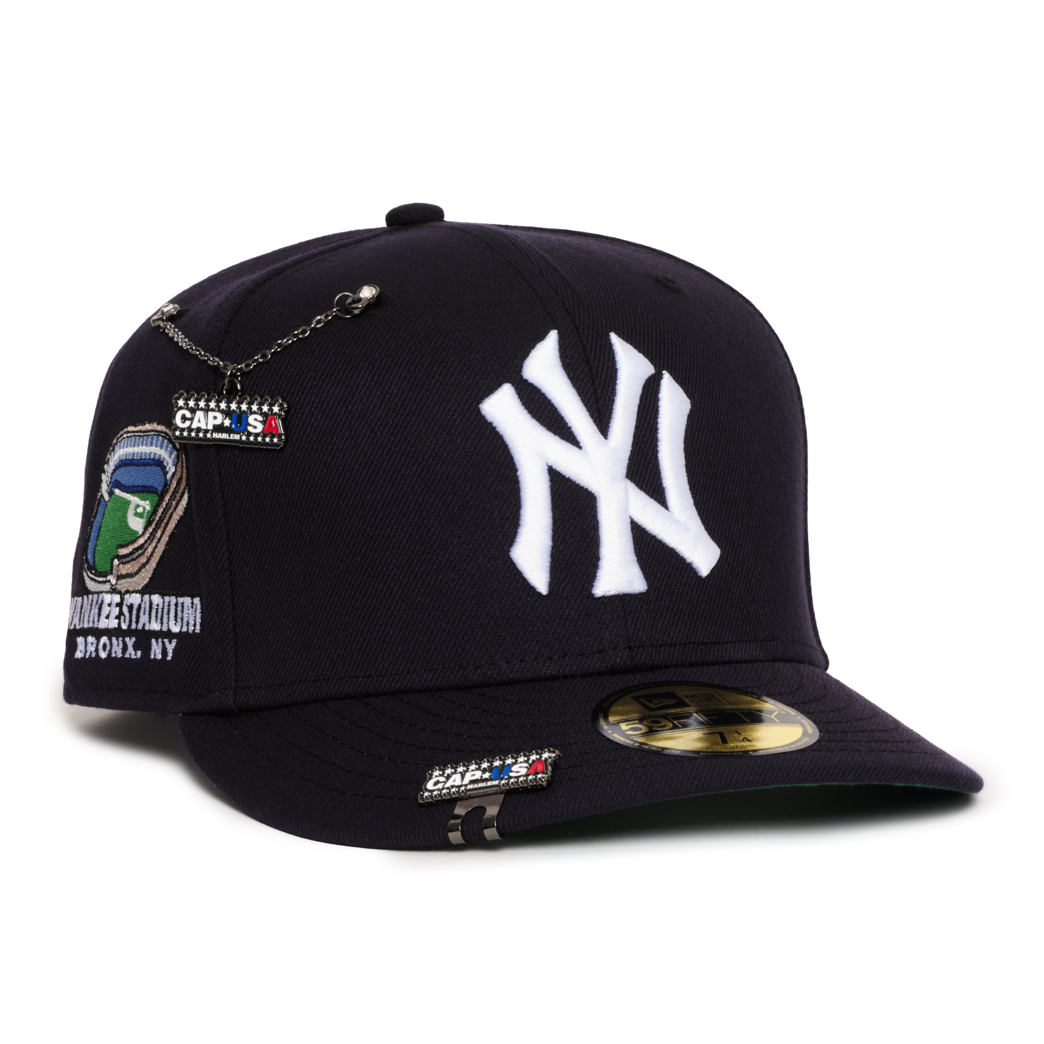 New York Yankees All Navy Stadium Patch Green UV