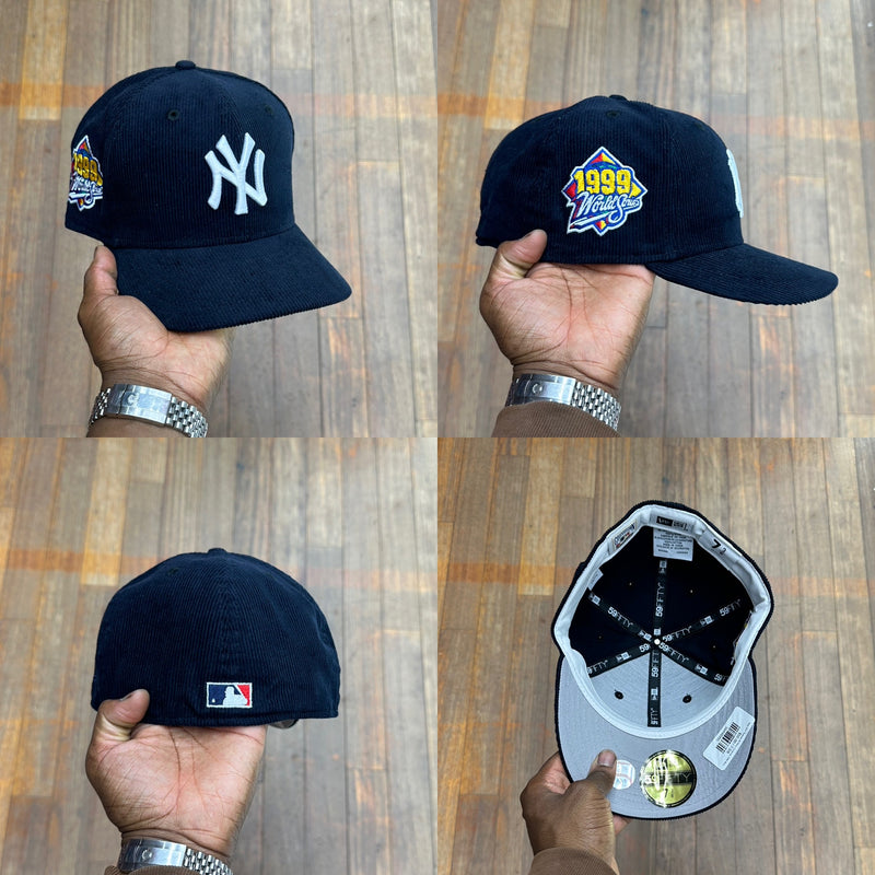 New York Yankees All Navy Corduroy 1999 World Series