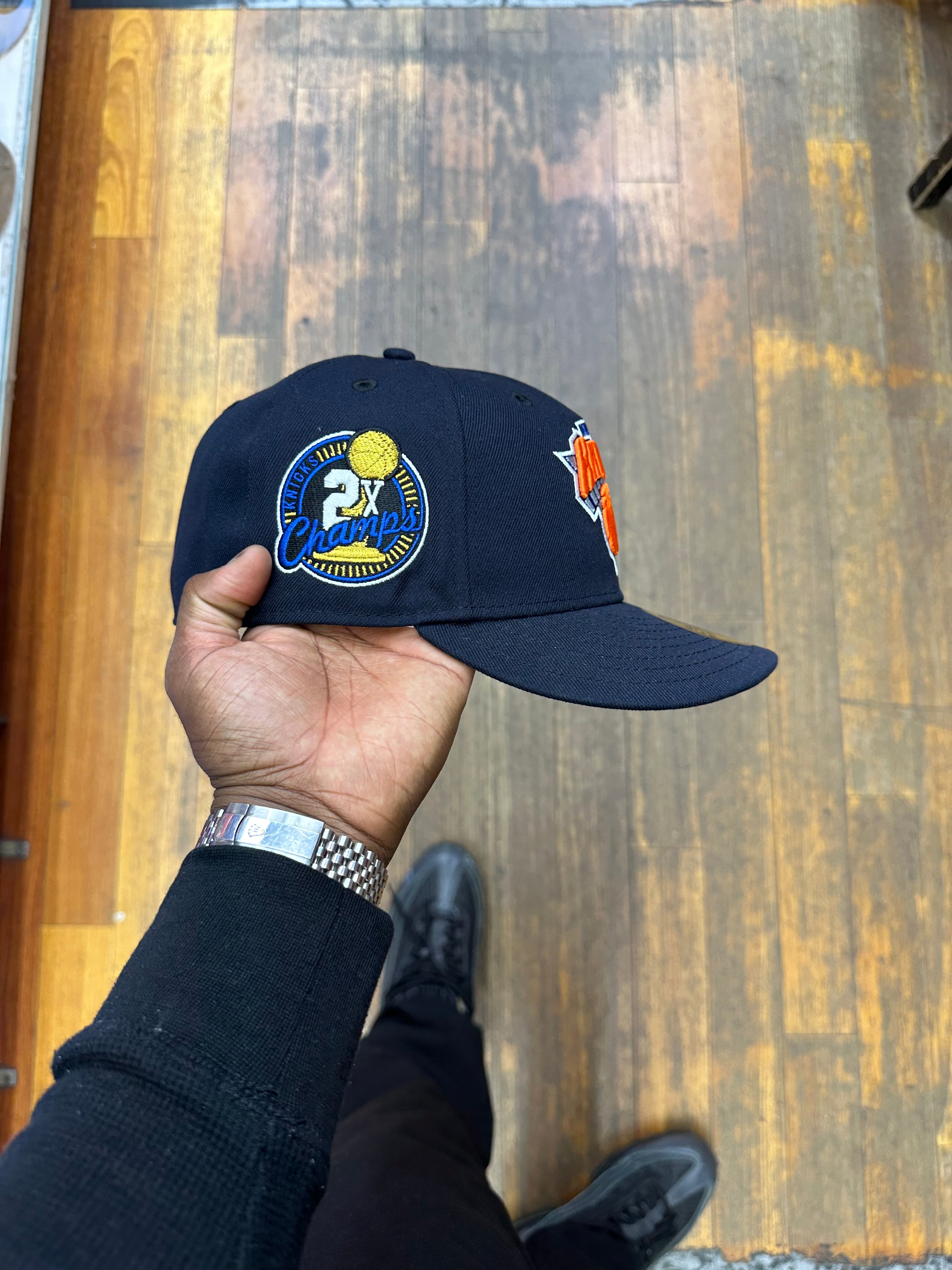 New York Knicks All Navy Blue 2X Champions