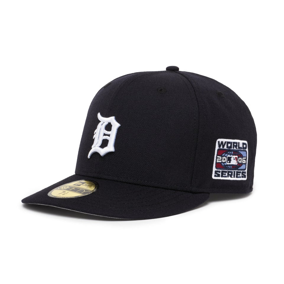 Detroit Tigers All Navy White Logo 2006 World Series