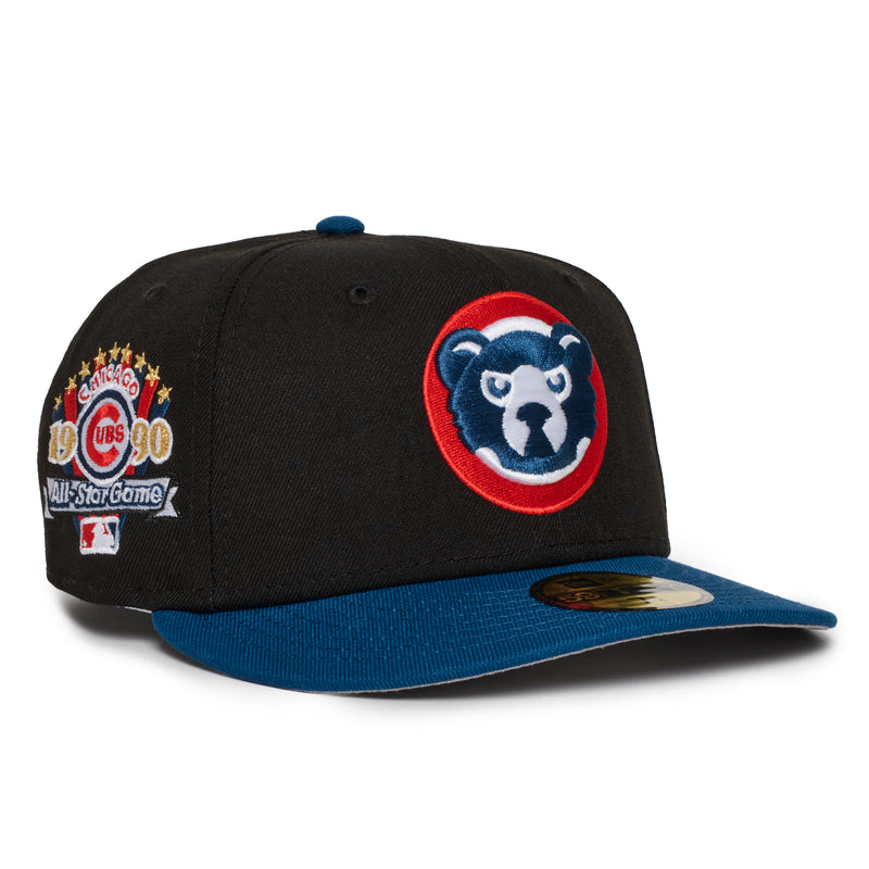 Chicago Cubs Black & Seashore Blue 1990 All Star Game Grey uv