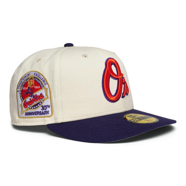 Baltimore Orioles Creme and Purple 30Th Anniversary – CAP USA NYC