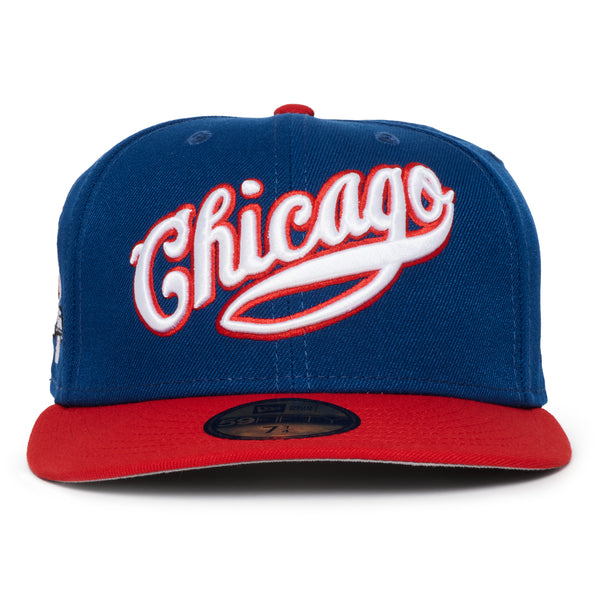 Chicago Cubs Script Blue & Red  1990 All Star Game