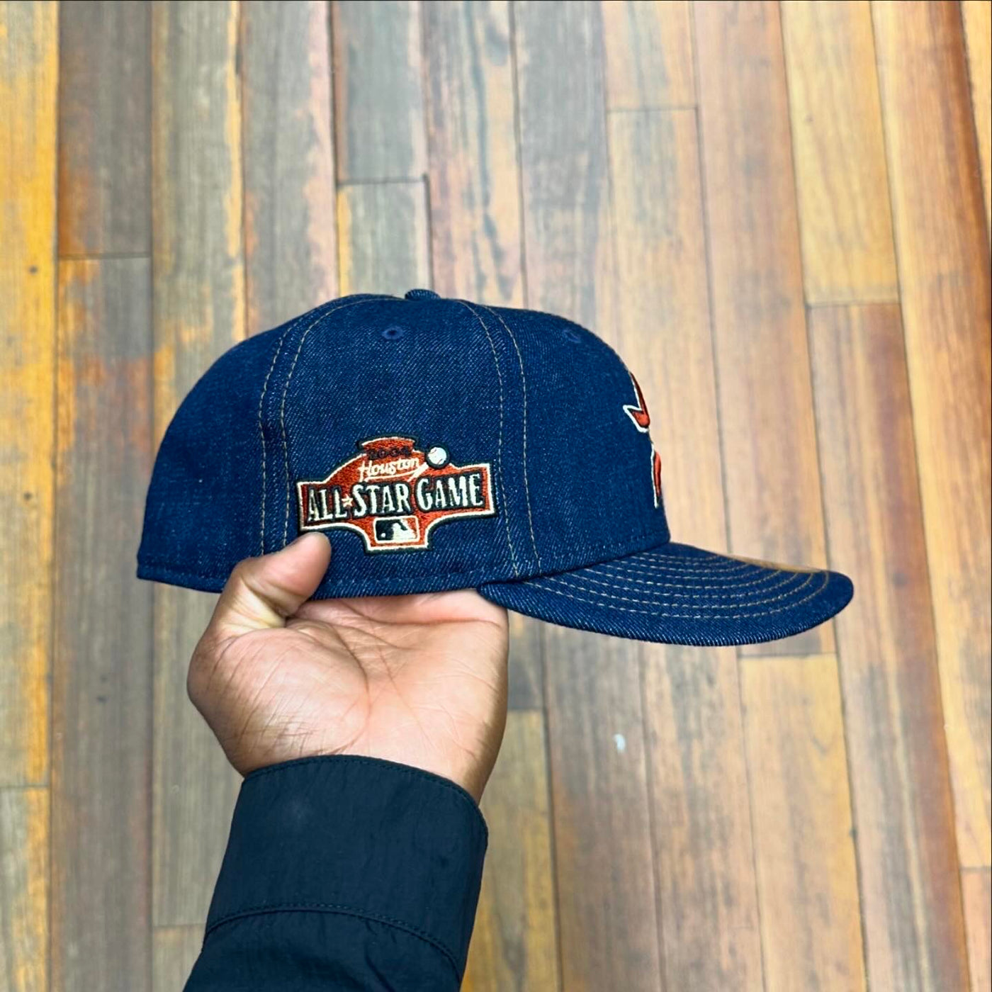 Houston Astros Navy Denim 2004 All Star Game – CAP USA NYC