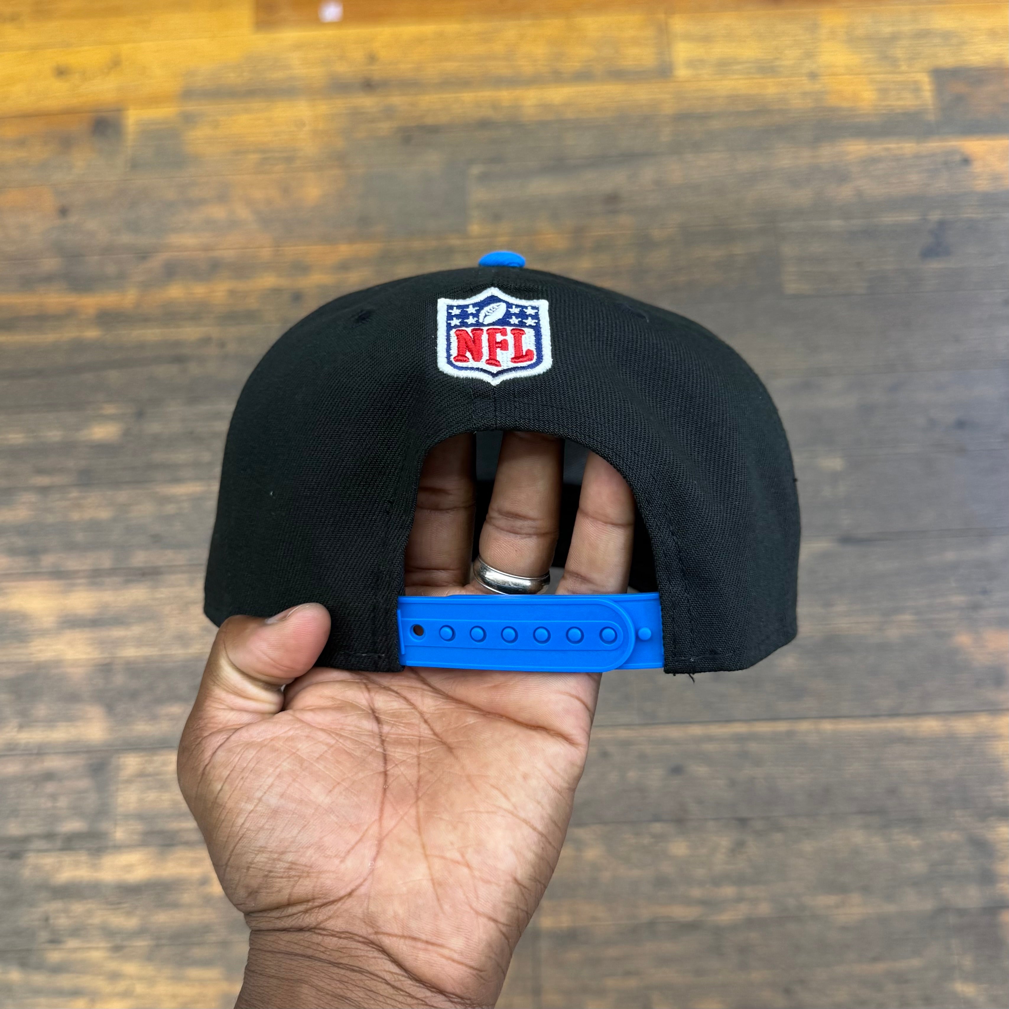 Detroit Lions Black NFL25 DRAFT 950 AFrame Snap Back