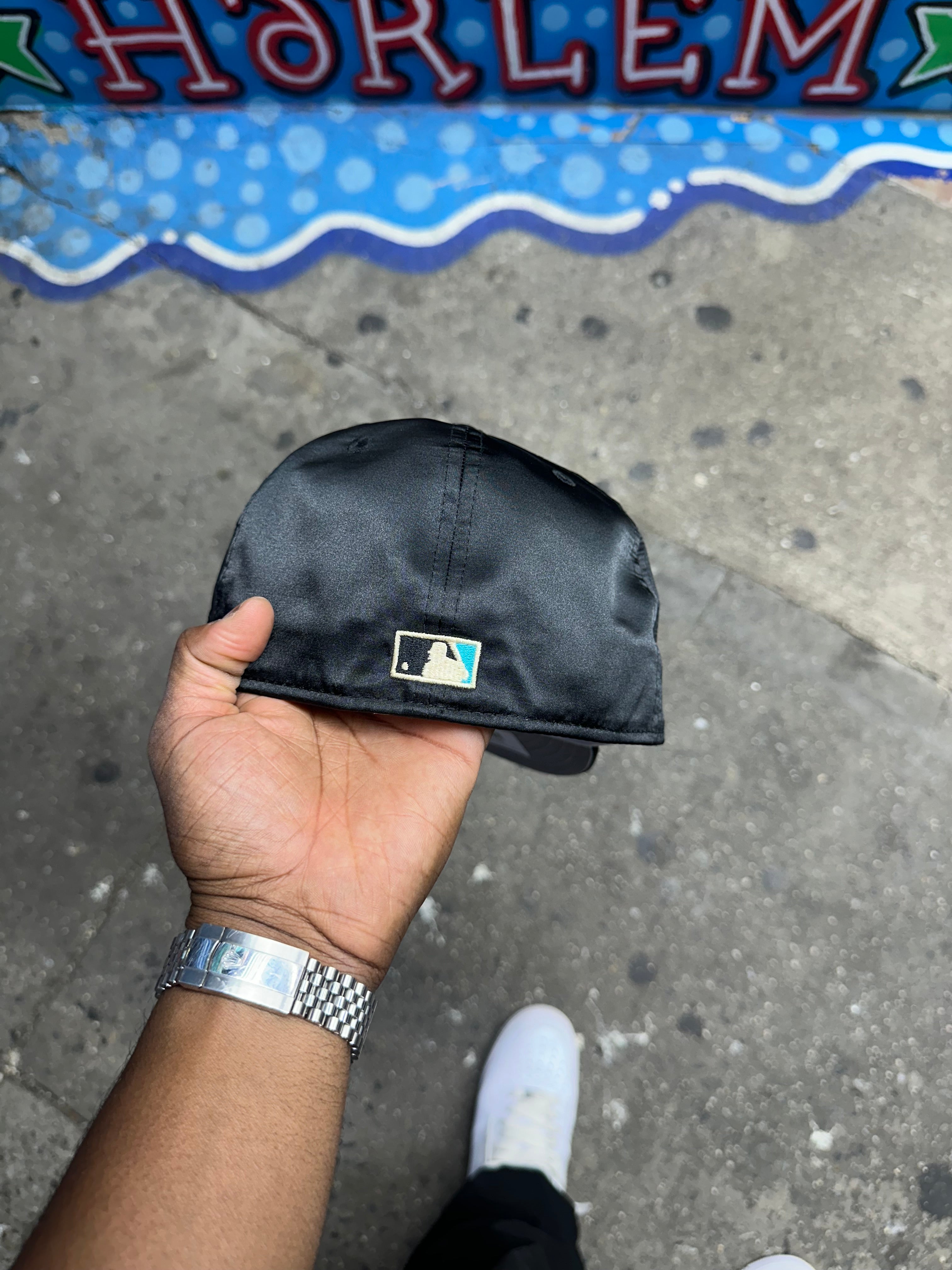 Houston Astros All Satin Navy Apollo 11