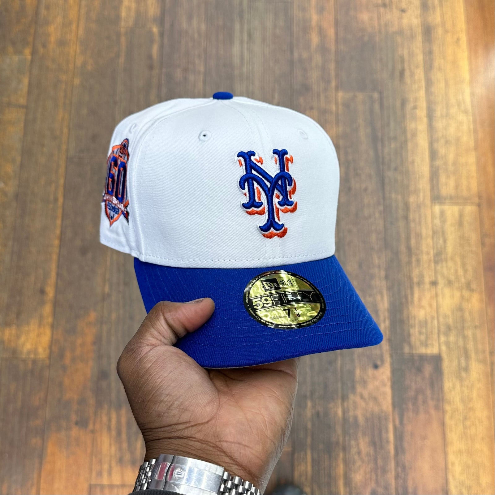 mets☆14m*ネイビー＆ホワイトストライプ*80ローンリップル*452B New Mets York Coyoteu200e  Promotions Alternative
